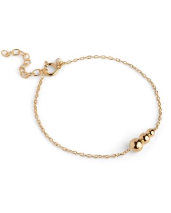 Enamel Copenhagen Armbånd Trinity Gold Colour