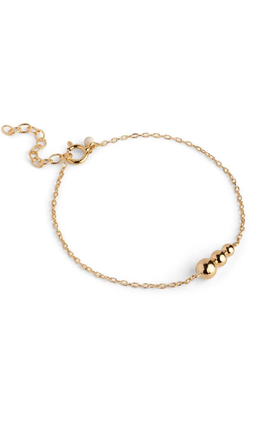 Enamel Copenhagen Armbånd Trinity Gold Colour