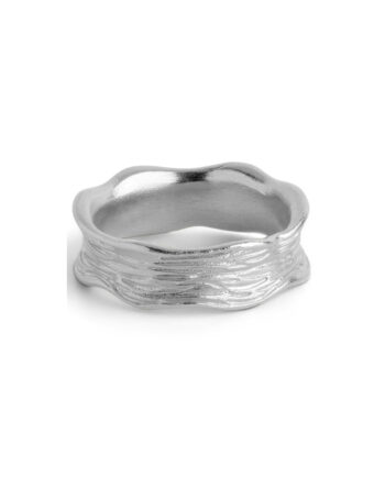 Enamel Copenhagen Ring Ane Silver Colour