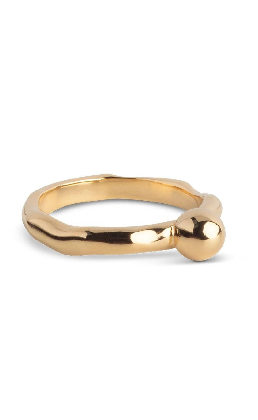 Enamel Copenhagen Ring Ariel Gold Colour