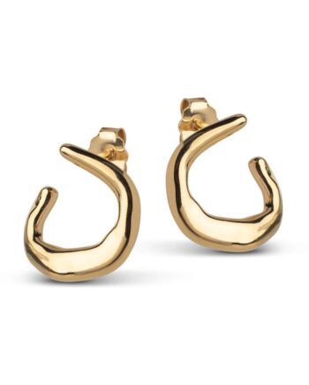 Enamel Copenhagen øreringe Inga Gold Colour
