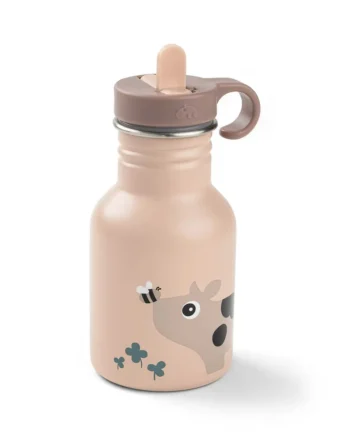 Flaske Rustfrit Stål Tiny Farm Pudder 350 Ml