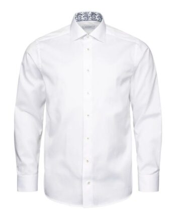 Floral Effect Signature Twill Shirt
