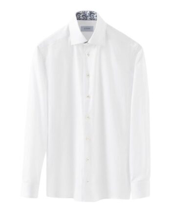 Floral Effect Signature Twill Shirt