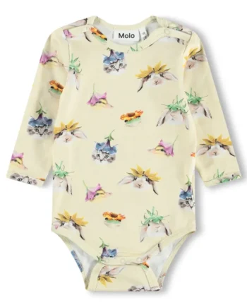 Foss Langærmet Body Floral Fun Baby 56