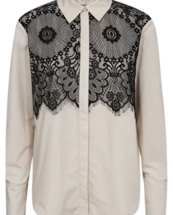 Freequent Bluse Laicy Moonbeam    Black