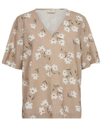 Freequent Bluse Lava Simply Taupe    Off-white