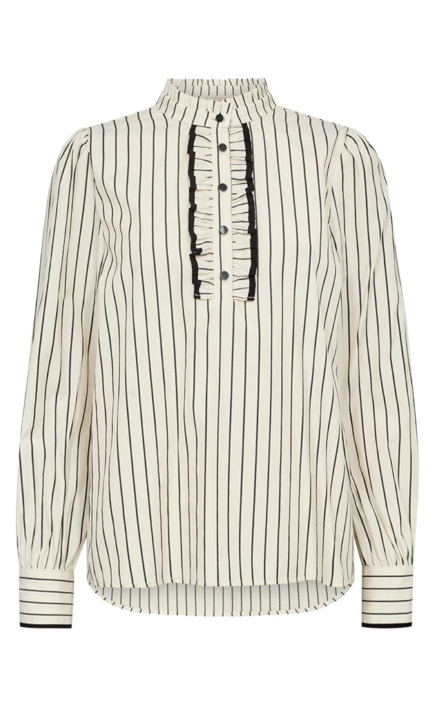 Freequent Bluse Paly Tofu    Black