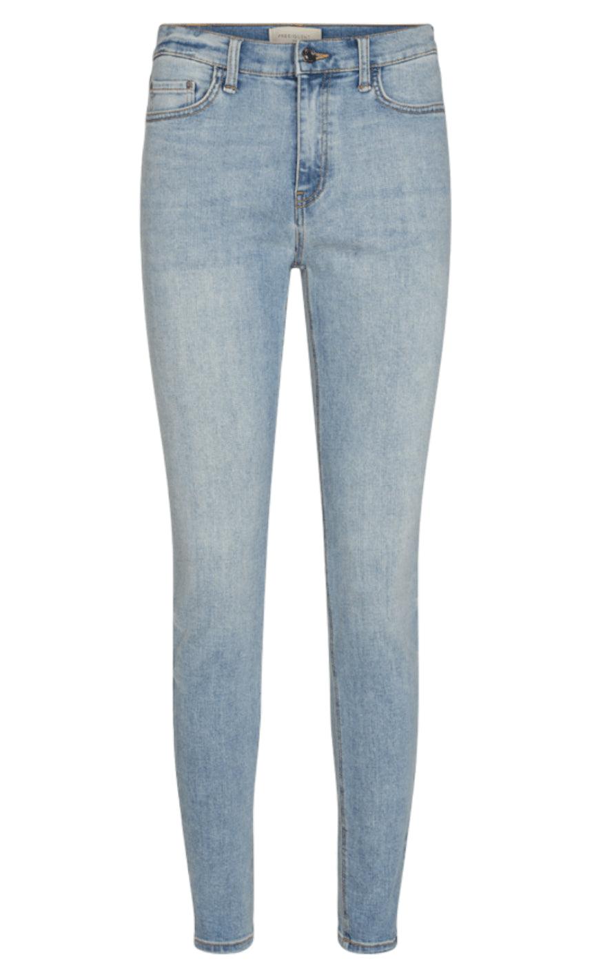 Freequent Bukser Harlow Light Blue