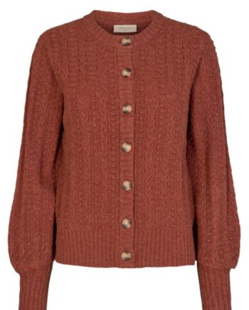 Freequent Cardigan Claura Brandy Brown Melange