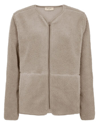 Freequent Jakke Teddy Simply Taupe
