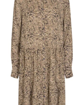 Freequent Kjole Adney Beige Sand Mix