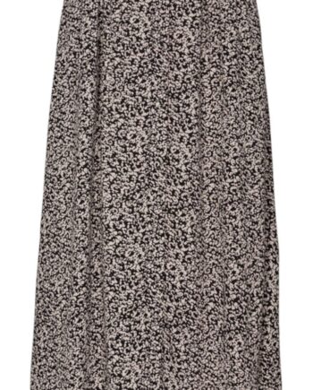 Freequent Nederdel Elsie Black Mix