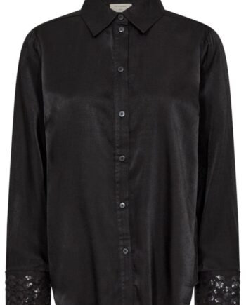 Freequent Skjorte Bleen Black