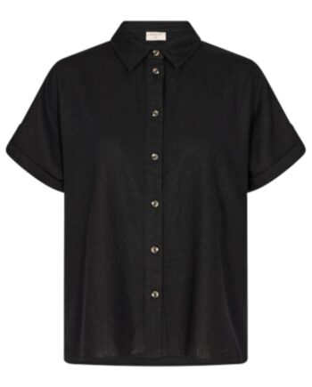 Freequent Skjorte Lava Ss Black