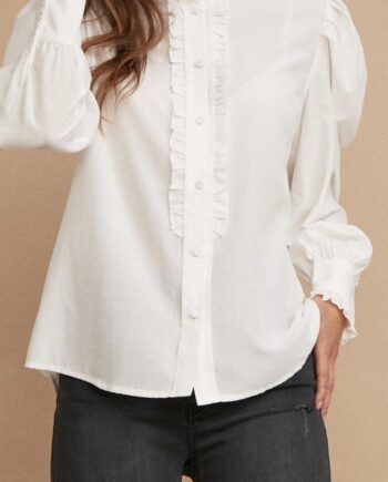 Freequent Skjorte Meralda Offwhite