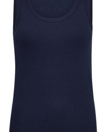 Freequent Top Hi Navy Blazer