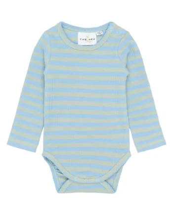 Fro Langærmet Rib Body Forever Blue Striped 62
