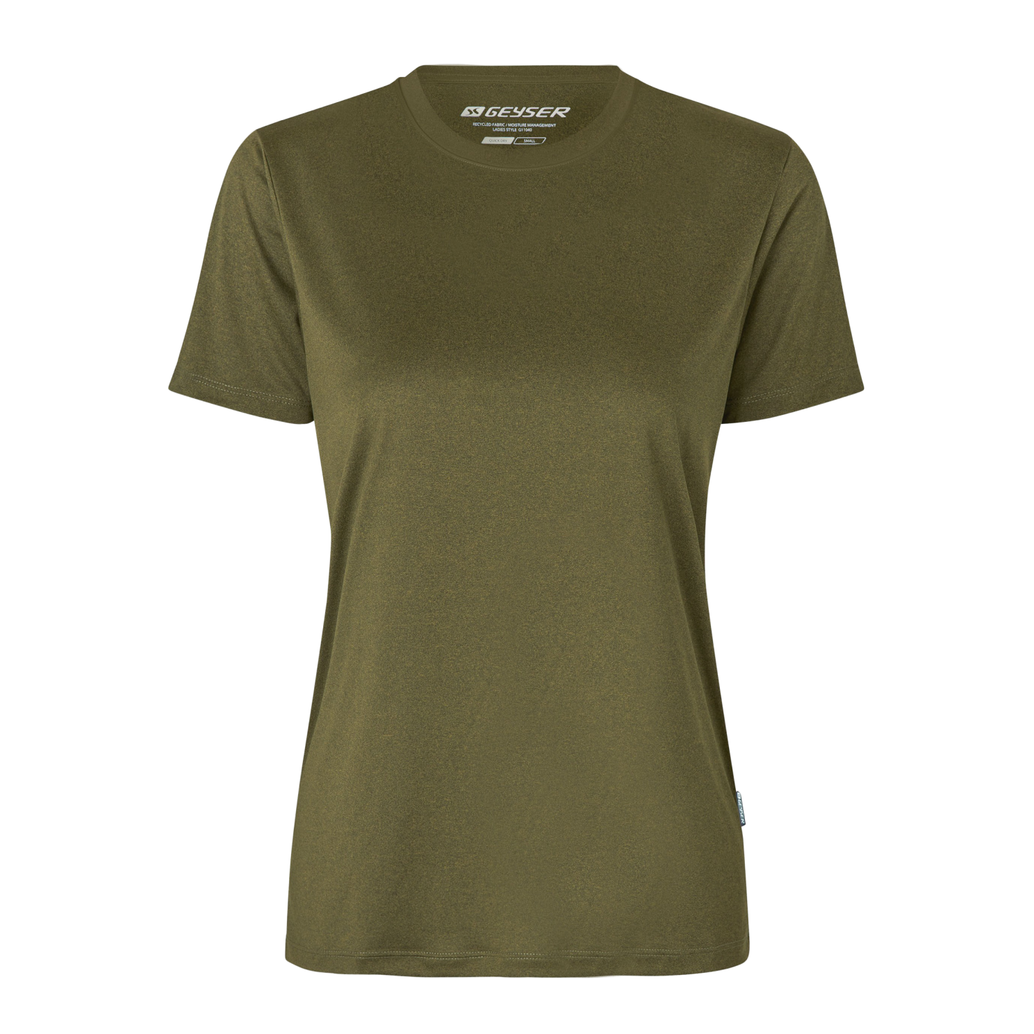Geyser By Id Dame Trænings -shirt Oliven