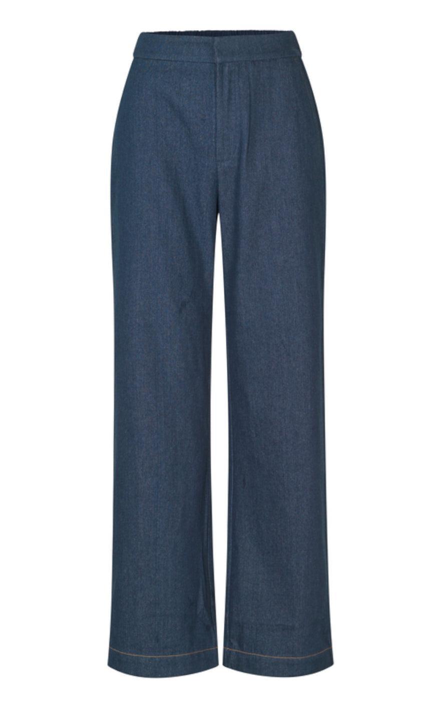 Global Funk Bukser Cienne-  Medium Blue