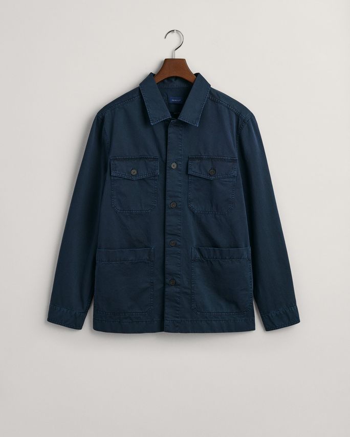 Gmnt Dyed Twill Overshirt