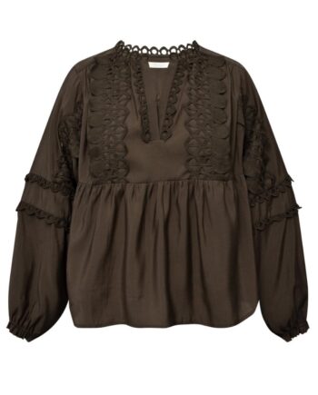 Gossia Bluse Kaia Coffee