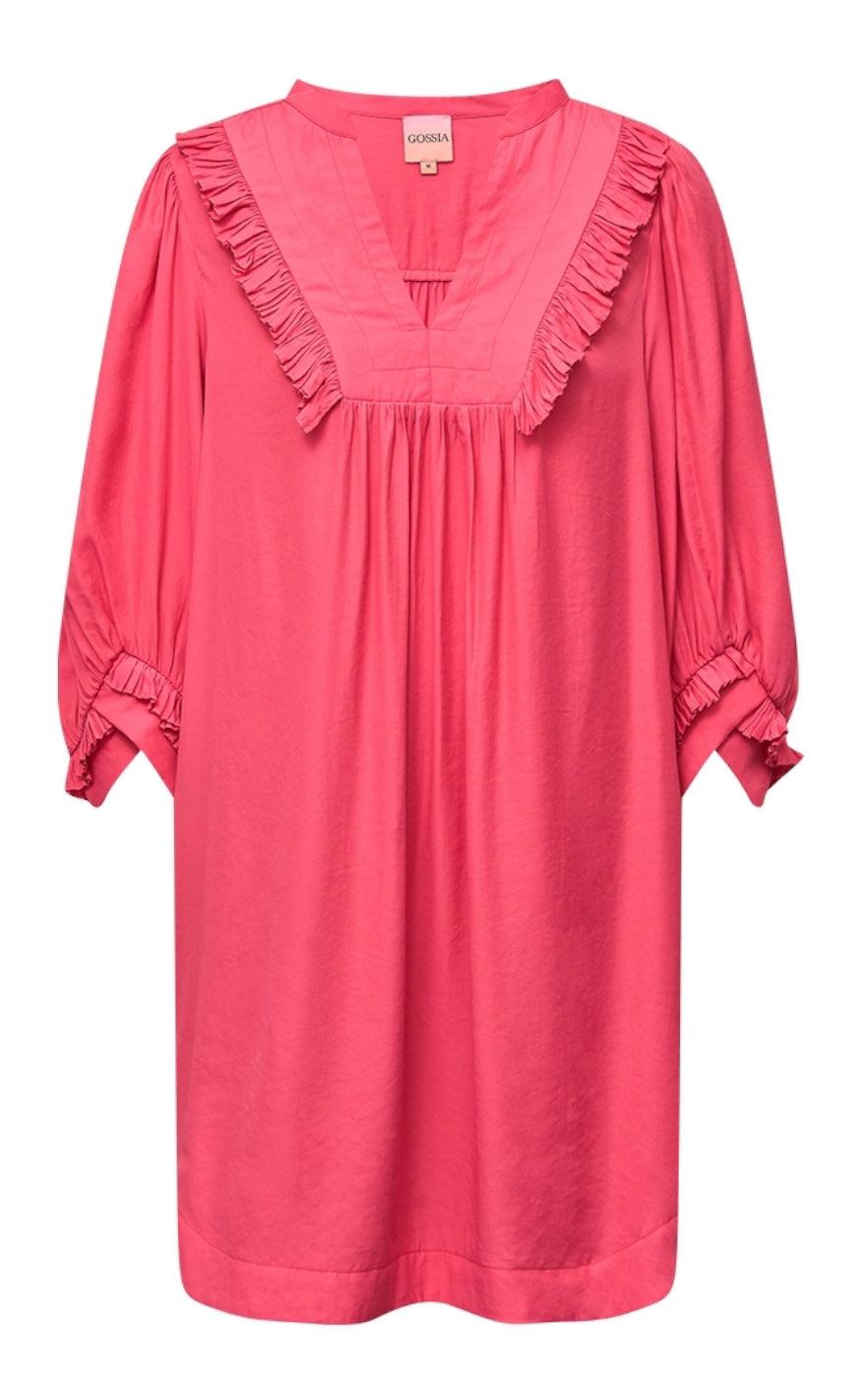 Gossia Kjole Karolina Raspberry