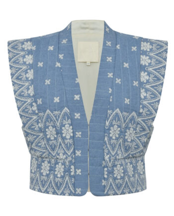 Gossia Vest Anina Chambrey Blue