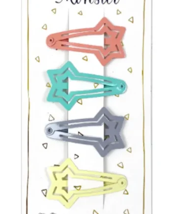 Hårclips Four Star Two