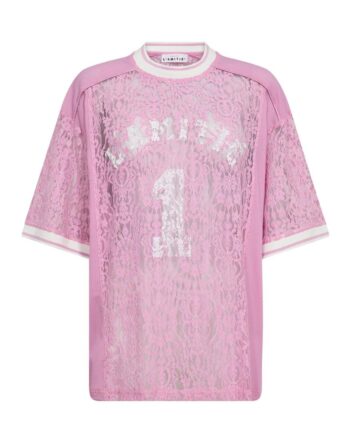 Haute   39 Amitié  -shirt Lace Football Candyfloss