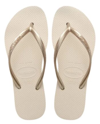 Havaianas Klipklapper   Sandal Slim Flatform Beige