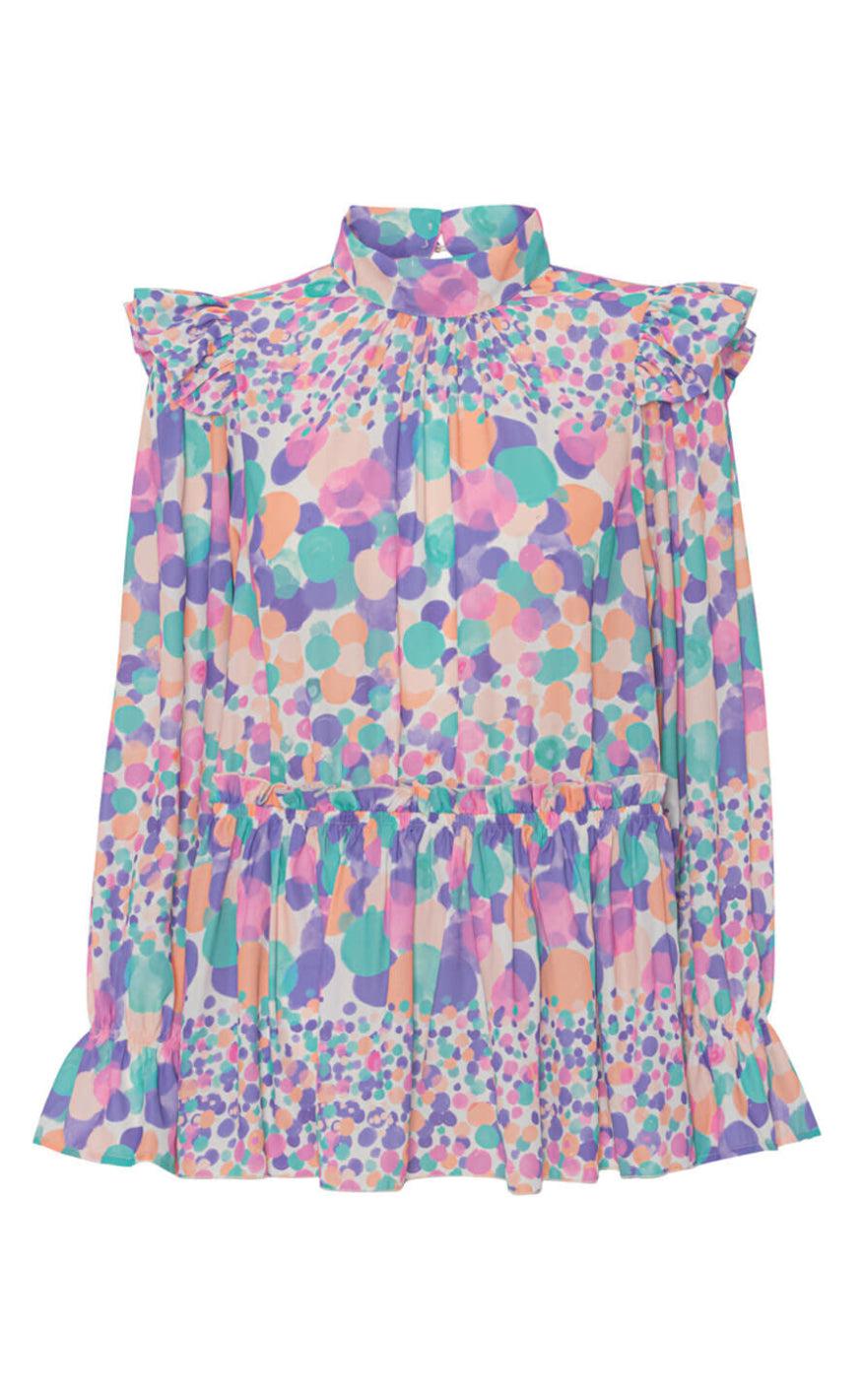 Hunkøn Bluse Pixi Funfetti Art Print