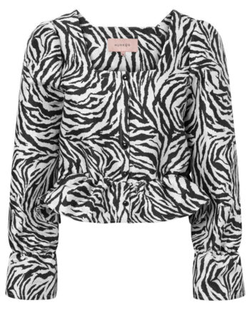 Hunkøn Bluse Sanna  Zebra Striped