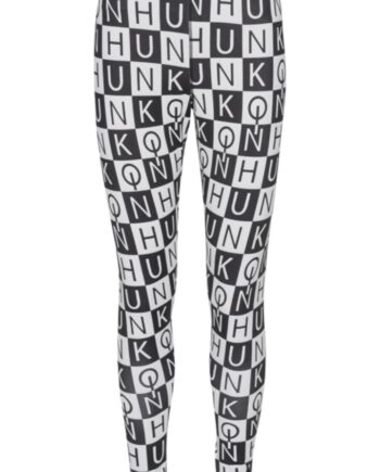 Hunkøn Leggings Milly Checkmate Art Print