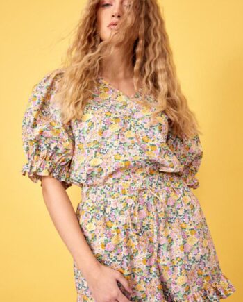 Hunkøn Shorts Macy Ruffle Flowerfield