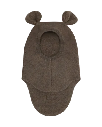 Huttelihut Uld Fleece Elefanthue    øre Brown Melange 50