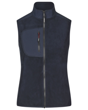 Id Bonded Dame Vest    Fleece Navy