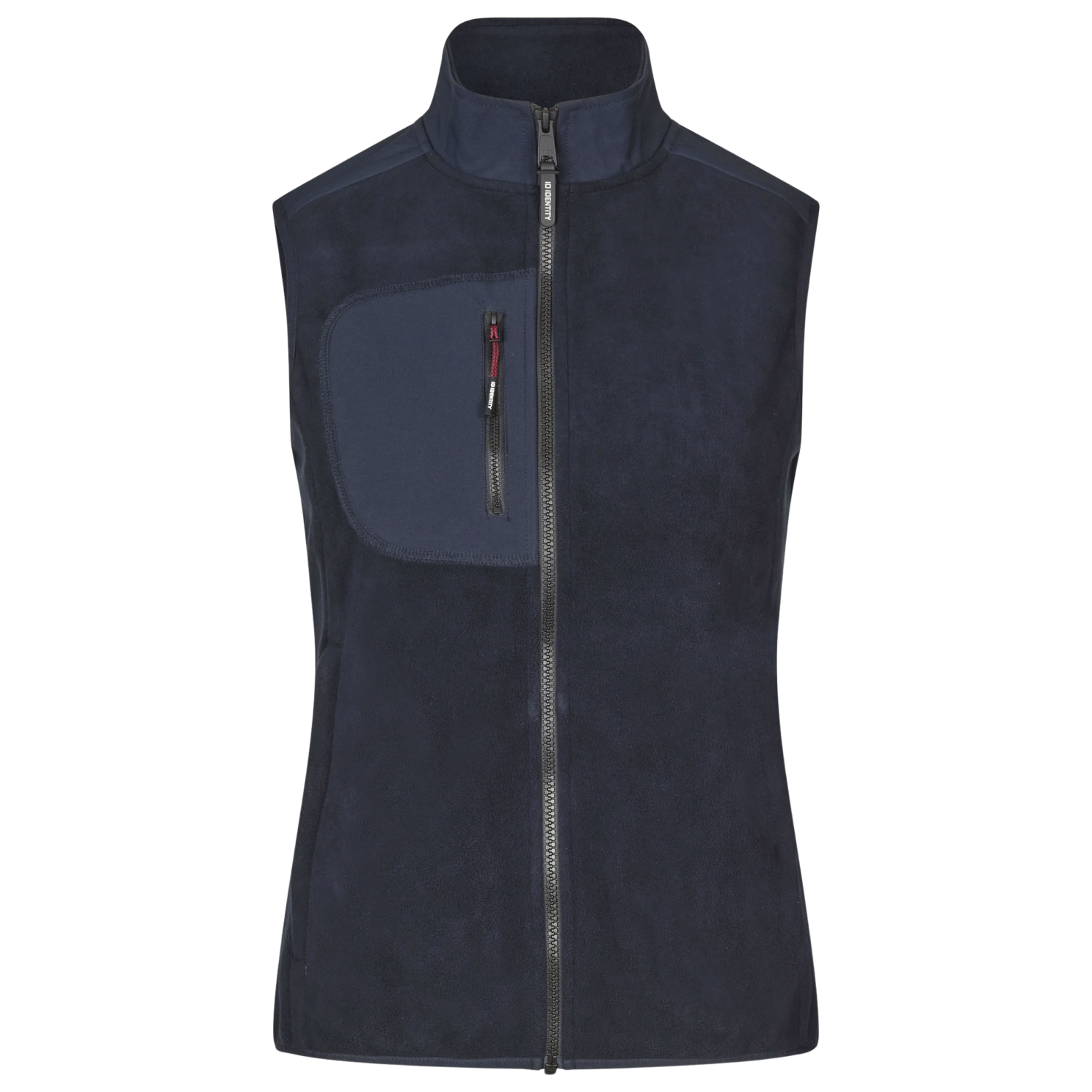 Id Bonded Dame Vest    Fleece Navy