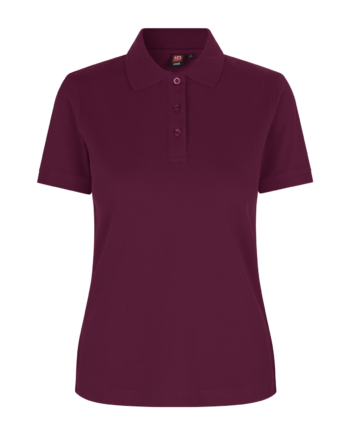 Id Dame Polo Bordeaux