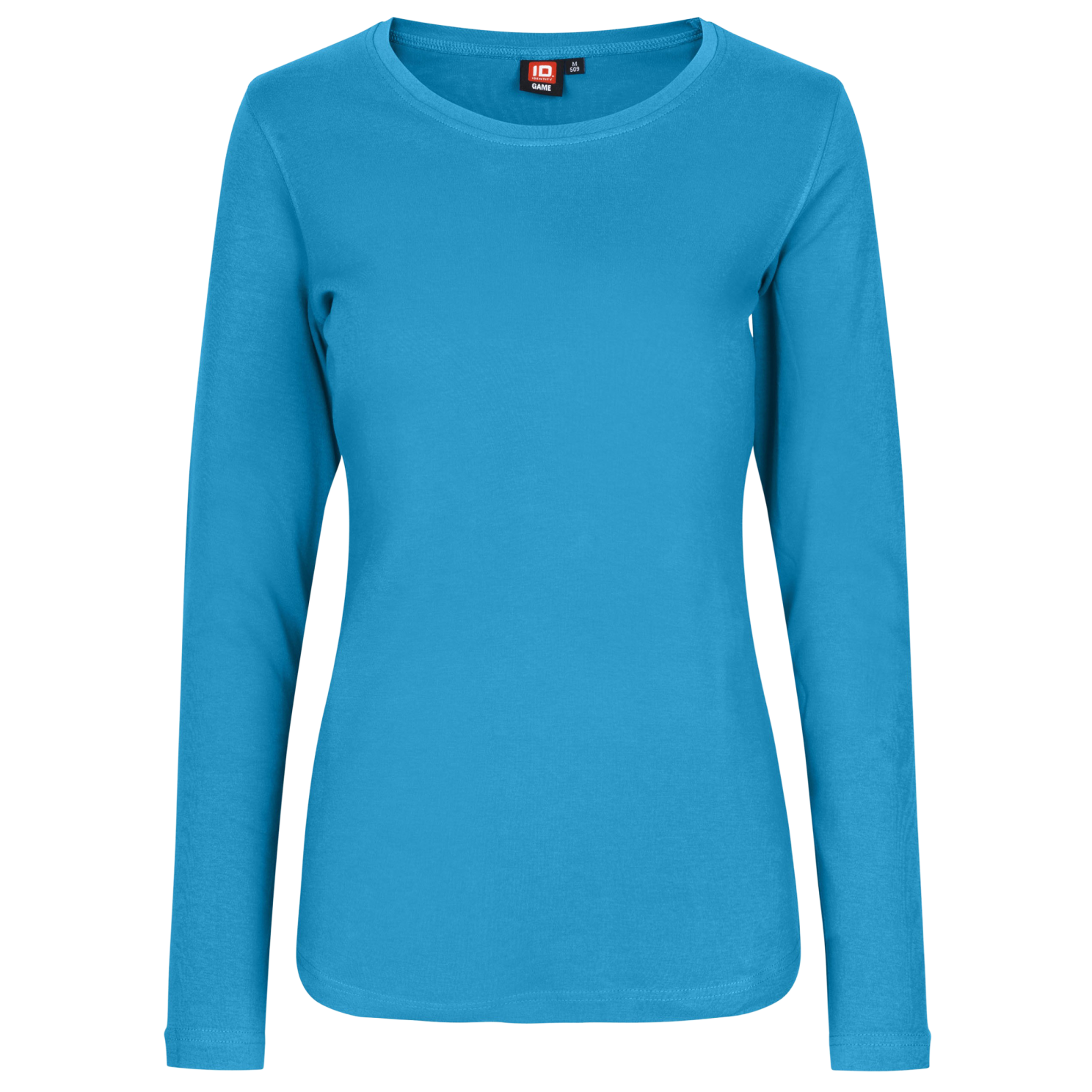 Id Interlock Dame Langærmet  -shirt Turkis