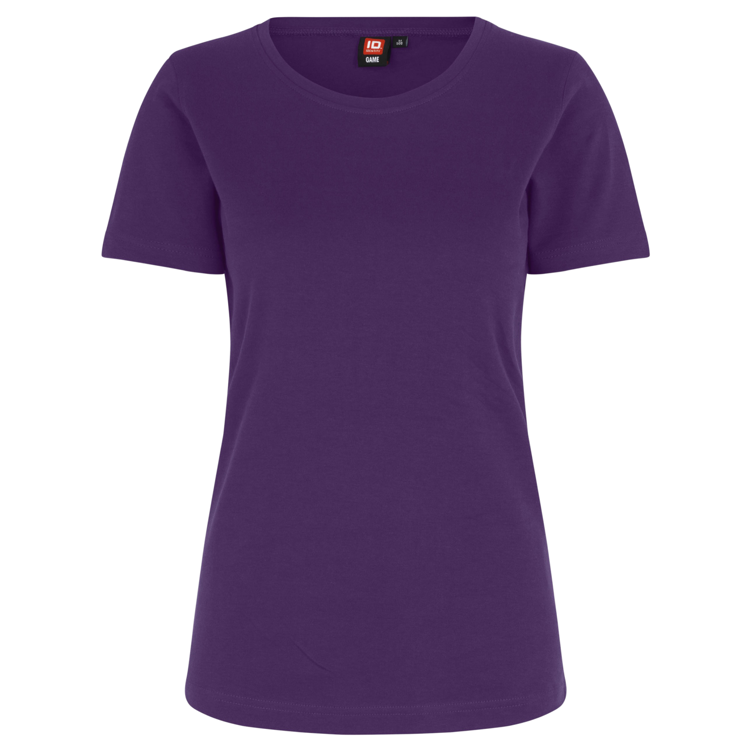 Id Interlock Dame  -shirt Lilla