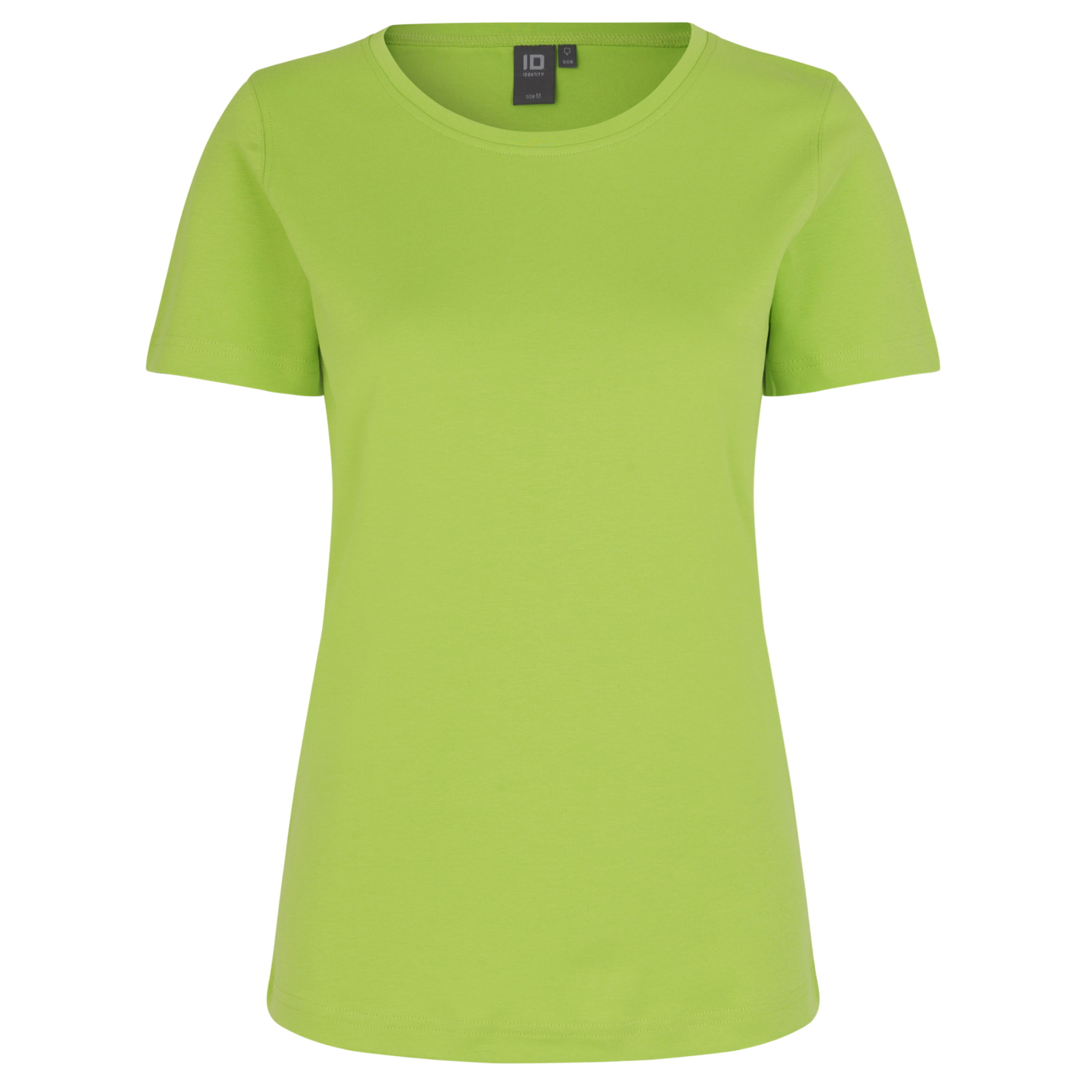 Id Interlock Dame  -shirt Lime