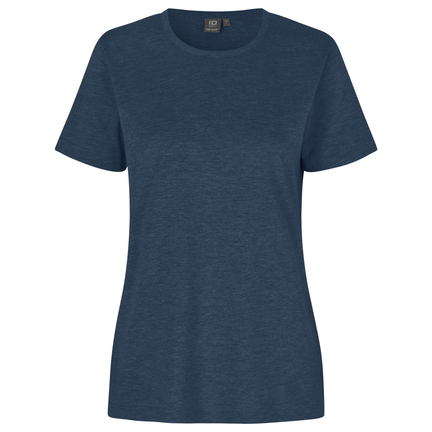 Id Pro Wear Dame -shirt Blue Melange Xs
