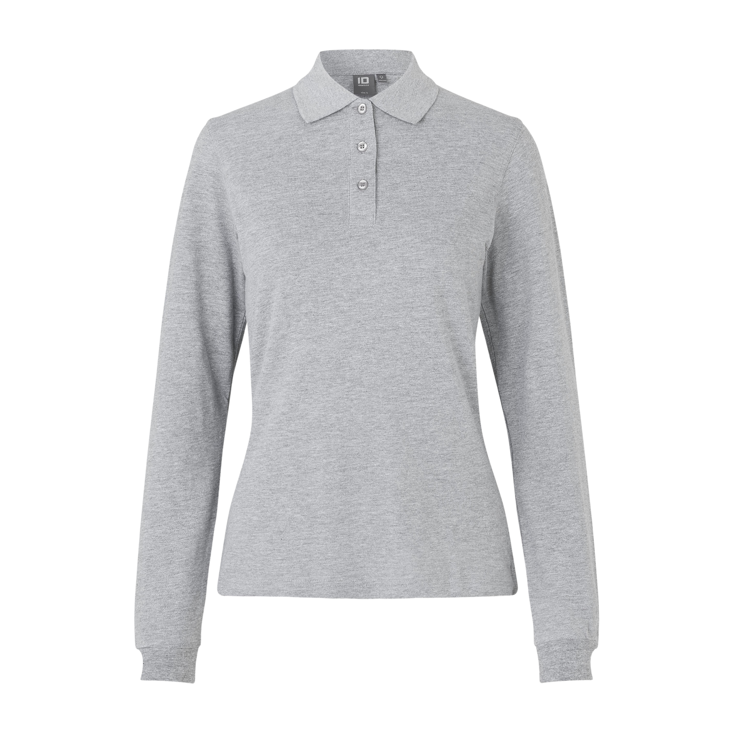 Id Stretch Dame Polo Grå Melange