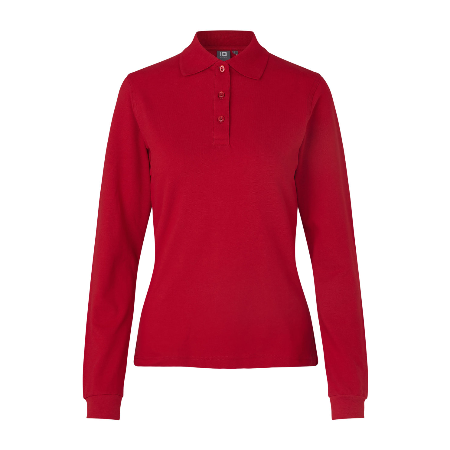 Id Stretch Dame Polo Rød