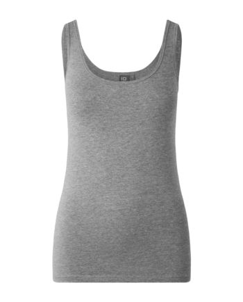Id Stretch Dame Tanktop Grå Melange