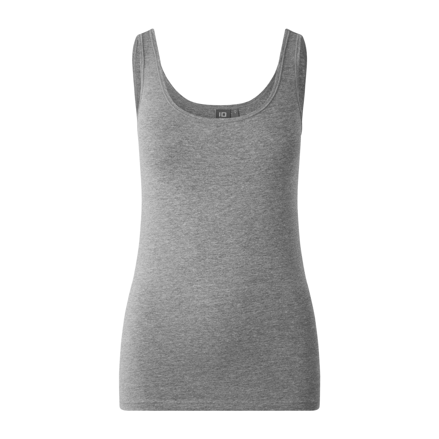 Id Stretch Dame Tanktop Grå Melange