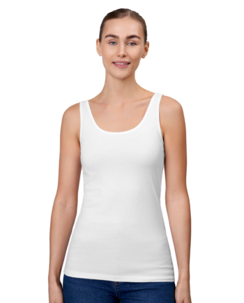 Id Stretch Dame Tanktop Hvid