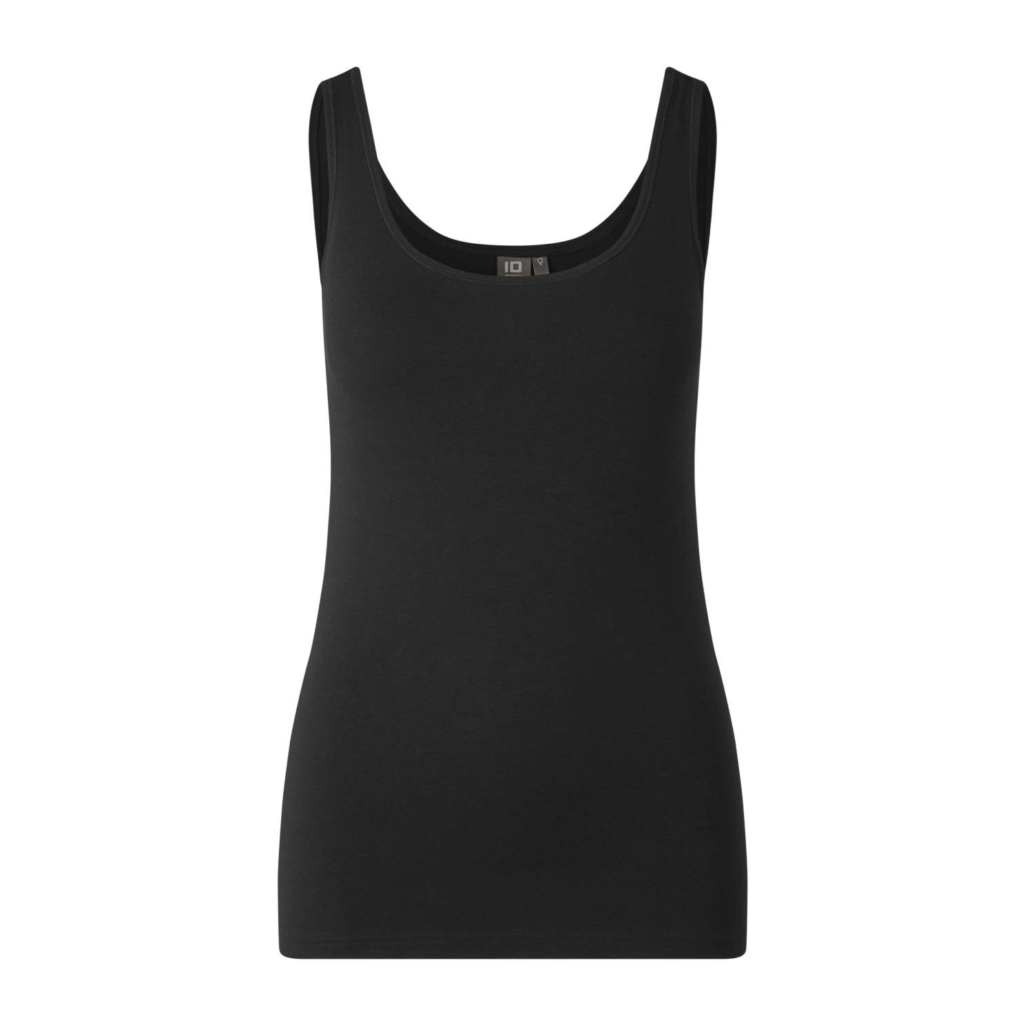 Id Stretch Dame Tanktop Sort