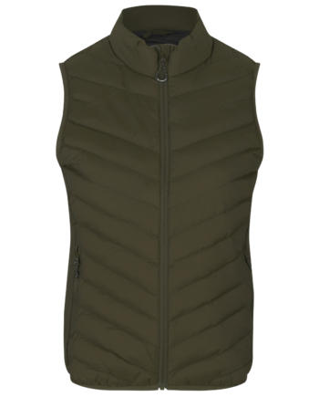 Id Stretch Dame Vest Oliven